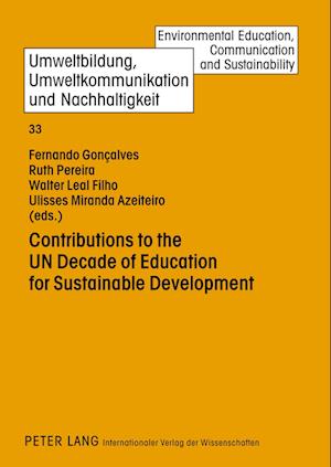 Contributions to the UN Decade of Education for Sustainable Development