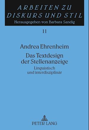 Das Textdesign der Stellenanzeige