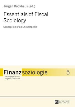 Essentials of Fiscal Sociology