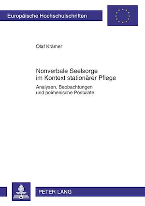 Nonverbale Seelsorge Im Kontext Stationaerer Pflege