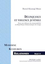 Delinquance Et Violence Juvenile