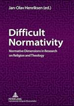 Difficult Normativity