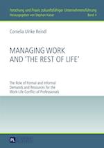 Managing Work and 'The Rest of Life'