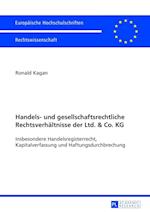 Handels- Und Gesellschaftsrechtliche Rechtsverhaeltnisse Der Ltd. & Co. Kg