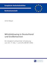 Whistleblowing in Deutschland und Großbritannien