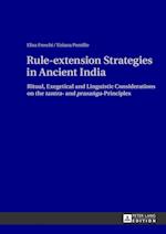 Rule-extension Strategies in Ancient India