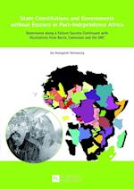 State Constitutions and Governments without Essence in Post-Independence Africa