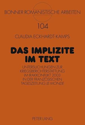 Das Implizite im Text