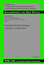 Estudios Sobre Lengua, Cultura Y Cognicion