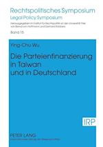 Die Parteienfinanzierung in Taiwan Und in Deutschland