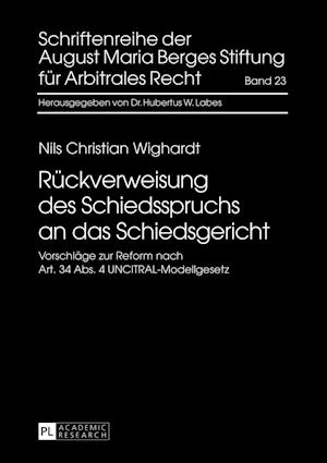 Rueckverweisung Des Schiedsspruchs an Das Schiedsgericht