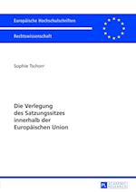Die Verlegung Des Satzungssitzes Innerhalb Der Europaeischen Union