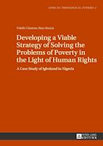Developing a Viable Strategy of Solving the Problems of Poverty in the Light of Human Rights