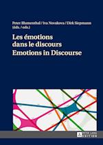 Les émotions dans le discours- Emotions in Discourse