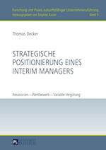 Strategische Positionierung Eines Interim Managers