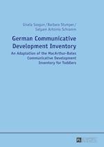 German Communicative Development Inventory