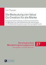 Die Bedeutung Von Value Co-Creation Fuer Die Marke