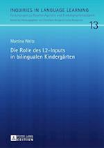 Die Rolle Des L2-Inputs in Bilingualen Kindergaerten