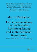 Der Zusammenhang Von Fehlerhafter Rechnungslegung Und Unternehmensfinanzierung