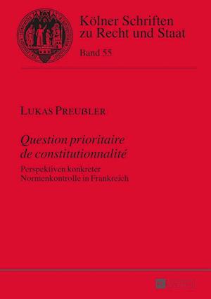 Question prioritaire de constitutionnalité