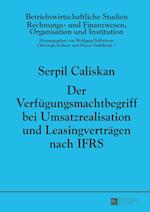 Der Verfuegungsmachtbegriff Bei Umsatzrealisation Und Leasingvertraegen Nach Ifrs