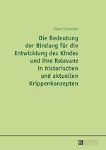 Die Bedeutung Der Bindung Fuer Die Entwicklung Des Kindes Und Ihre Relevanz in Historischen Und Aktuellen Krippenkonzepten