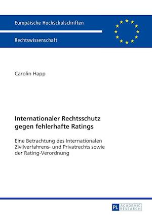 Internationaler Rechtsschutz Gegen Fehlerhafte Ratings