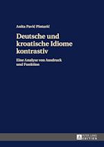 Deutsche Und Kroatische Idiome Kontrastiv