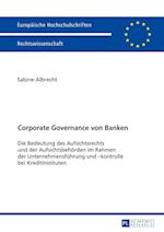 Corporate Governance Von Banken