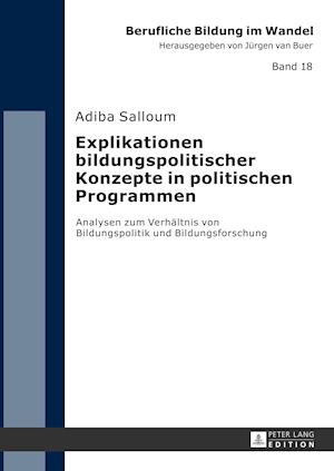 Explikationen Bildungspolitischer Konzepte in Politischen Programmen