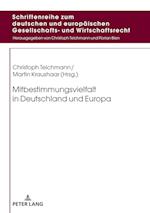 Mitbestimmungsvielfalt in Deutschland und Europa