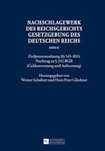 Nachschlagewerk des Reichsgerichts – Gesetzgebung des Deutschen Reichs