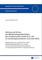Stellung und Schutz des Minderheitsgesellschafters der schuldnerischen GmbH & Co. KG im Insolvenzplanverfahren nach dem ESUG