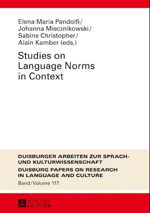 Studies on Language Norms in Context