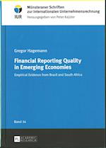 Financial Reporting Quality in Emerging Economies