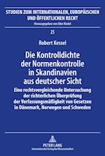 Die Kontrolldichte der Normenkontrolle in Skandinavien aus deutscher Sicht