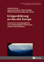 Kriegserklaerung an das alte Europa