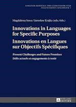 Innovations in Languages for Specific Purposes - Innovations en Langues sur Objectifs Specifiques
