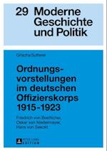 Ordnungsvorstellungen im deutschen Offizierskorps 1915–1923