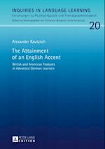 Attainment of an English Accent