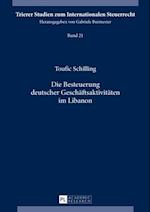 Die Besteuerung deutscher Geschaeftsaktivitaeten im Libanon