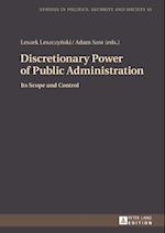 Discretionary Power of Public Administration