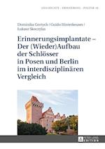 Erinnerungsimplantate - Der (Wieder-)Aufbau Der Schloesser in Posen Und Berlin Im Interdisziplinaeren Vergleich