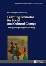 Learning Scenarios for Social and Cultural Change