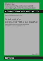 La Adquisicion del Sistema Verbal del Espanol