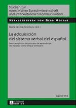 La adquisición del sistema verbal del español