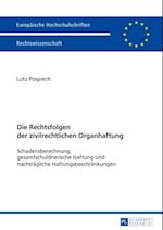 Die Rechtsfolgen der zivilrechtlichen Organhaftung