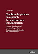 Personennamen Im Spanischen / Nombres de Persona En Español