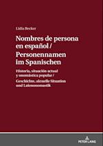 Personennamen im Spanischen / Nombres de persona en español