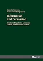 Information and Persuasion
